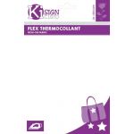 Tissu flex t rmocollant Blanc mat 20 x 25 cm