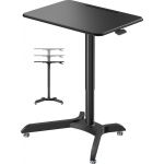 Bureau assis-debout réglable - table pour ordinateur portable - plan de travail 71 cm x 50 cm