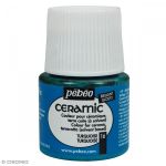 Pebeo Peinture Céramic 45 ml 16 - Turquoise