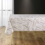 Douceur d'intérieur, Nappe Rectangle (150 x 240 cm) Alma Naturel, Polyester Imprimé