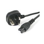 StarTech.com PXTNB3SUK1M - C&acirc;ble d'alimentation 250 VCA BS 1363 M - IEC 320 EN 60320 C5 1 m
