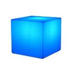 Batimex 303167 - Cube lumineux multicolore autonome H 40 cm avec télécommande