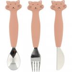 Trixie Lot de 3 Couverts - Mrs. Cat