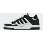 Adidas Chaussures Rapid Court Low blanc pur noir intense junior - 36
