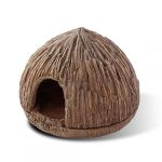 Exo terra Grotte de Terrarium en Résine, Noix de Coco, pour Grenouille, Intérieur, Tropical, Rond, Brown