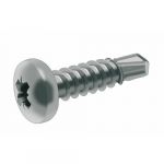 Acton Vis autoperceuse t&ecirc;te ronde Inox A2 PZ 4.8x16 Boite 200 - 624304.8X16