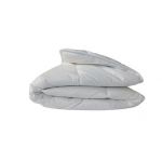 Couette Temp&eacute;r&eacute;e B&eacute;b&eacute;, Tissus Coton Anti Acariens, 300gr/M&sup2;, Blanche, 80 X 120 Cm, Dermafibre