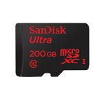 Sandisk SDSDQUAN-200G-G4A - Carte mémoire Ultra microSDXC 200 Go Classe 10 UHS-I