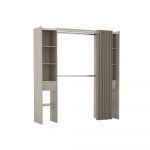 Kit placard 2 colonnes/2 penderies/2 tiroirs Décor c ne shannon L 115 x P 50 x H 203 cm DANA