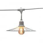 Lumisky Guirlande lumineuse ext&eacute;rieur CHIC WHITE LIGHT CONNECTABLE Blanc 6m