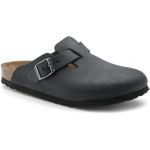 Birkenstock Boston Noir Nubuck huilé