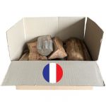 Monmobilierdesign FOREZ M&eacute;lange de bois de chauffage fran&ccedil;ais 50 cm 28 kg