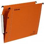 Esselte Bo&icirc;te de 25 dossiers suspendus LMG pour armoire kraft (fond : V)