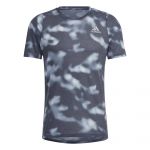 Adidas Maillot imprime a 3 barres run icons