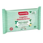Assanis Lingettes Désinfectantes Multi Usages 50uts