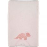 Noukie's Matelas à langer 45 x 67 cm + housse éponge Popsie rose - Rose
