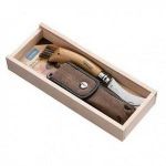 Opinel Plumier avec couteau à champignon n°8 en inox + étui