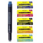 Online Cartouches d'encre - Pour stylo plume et roller - Noir, Bleu, Turquoise, Orange, Rose