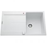 EWI Evier 1 bac 1 égouttoir TAM TAM EV8501 / Blanc