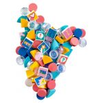 Lego Tuiles de décoration Dots-Série 2 Jeux de Construction, 41916, Multicolore