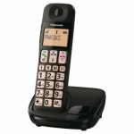Panasonic T&eacute;l&eacute;phone Sans Fil KX-TGE310SPB Noir