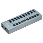 i-tec USB 3.0 Charging HUB 10 port + Power Adapter 48 W - concentrateur (hub) - 10 ports