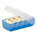 Han Boîte à fiches CROCO format A7 pour Env. 900 fiches Bleu translucide