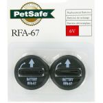 PetSafe Lot de 2 piles RFA-67D
