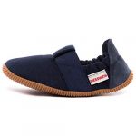 Giesswein S&Atilde;&para;LL-Slim Fit, Chaussons Doubl&eacute; Chaud Mixte Enfant, Bleu (548 Dunkelblau), 24 EU