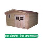 Foresta Abri de jardin BAZOCHES avec plancher / livr&eacute;