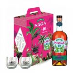Naga Siam 10 ans coffret avec 2 verres de dégustation