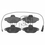 Febi Bilstein Jeu de 4 plaquettes de frein &agrave; disque 16084