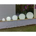 Boule sp re l ineuse 60 MOOVERE outdoor extérieur solaire+batterie rechargeable led/rgb