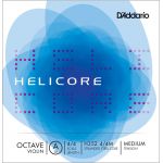 D'Addario AND CO CORDE SEULE (LA) POUR VIOLON 4/4 HELICORE OCTAVE TENSION MEDIUM