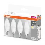 Osram 4058075819474 Ampoule LED Plastique 5,70 W E14 Blanc 4 pièces