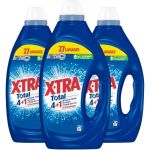 X.Tra Lessive Liquide Total - Lot de 3 - Propreté - Éclat - Fraîcheur - 81 Lavages
