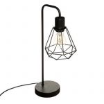 Lampe &agrave; Poser Design "Flave" 46cm Noir Prix
