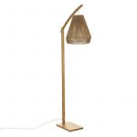 Lampadaire Arc Design "Palm" 158cm Beige Prix