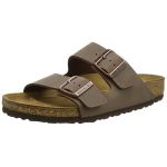 Birkenstock Arizona, Sandales Bout ouvert mixte adulte, Marron (Mocca), 45 EU (étroit)