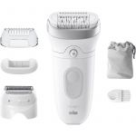 Braun Epilateur électrique Epilateur Silk Epil 7 SE7-041 BLANC-GRIS