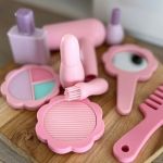 Kit de beauté en silicone - rose