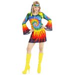 Ruedelafete D&eacute;guisement - Hippie Psych&eacute;d&eacute;lique - Femme