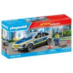 Playmobil 71729 Voiture police avec sirène et gyrophare