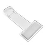 Sumex PTH1000 Pince Transparente pour Pare-Brise de Voiture, Support Tique Parquing et Carte de stationnement, Petite Taille