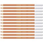 Stabilo Lot de 12 Crayons de couleur Fusain Pastel CarbOthello Safran