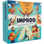 Bakakou IMPROO - Jeu de Soci&eacute;t&eacute;, Jeu d&rsquo;Ambiance et d&rsquo;Improvisation Th&eacute;&acirc;trale, Rires et Emotions Garantie, Jeux de Soci&eacute;t&eacute; Adultes, 90 Cartes avec des R&ocirc;les, Con&ccedil;u en France, Ideal comme Id&eacute;e Cadeau