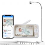 Motorola Babyphone vidéo numérique VM65X Connect fixation lit enfant