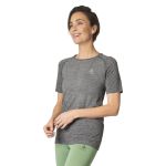 Odlo Maillot manches courtes essential seamless femme gris