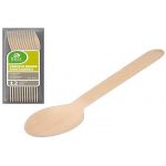 Sachet 12 unites cuillere en bois 16cm best products green