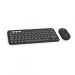 Logitech Ensemble clavier et souris Pebble 2 Combo pour Mac, clavier et souris sans fil, discrets, portables - Graphite